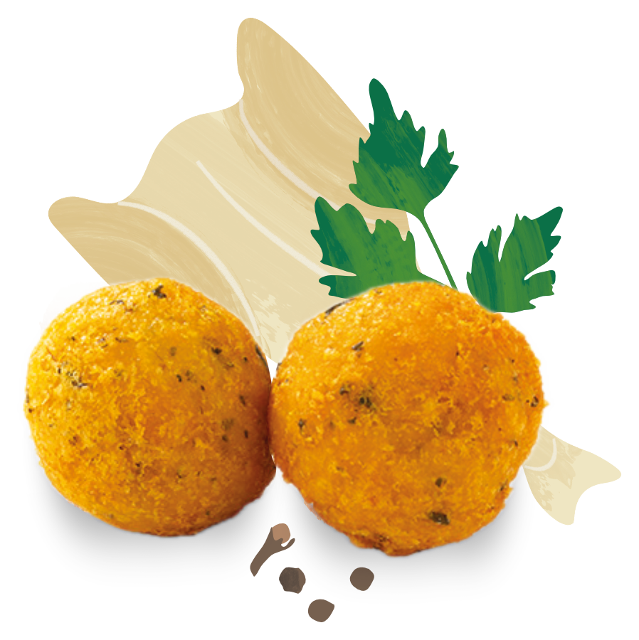 Bolinhos de Bacalhau Bola