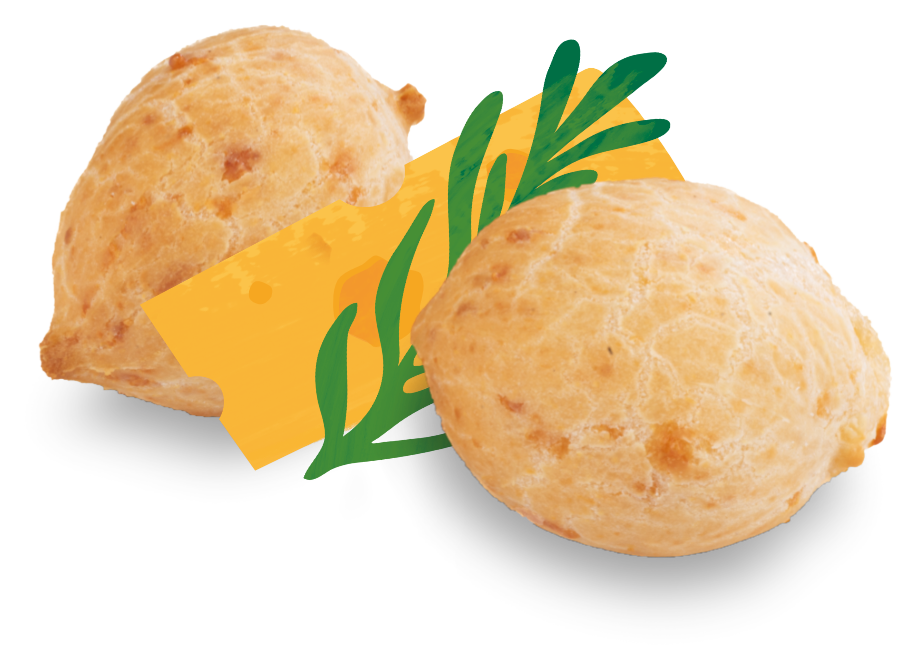 Pão de Queijo e Ervas