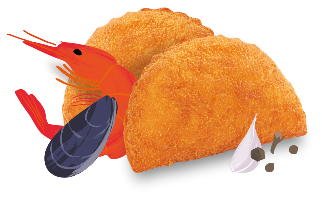 Rissóis de Marisco