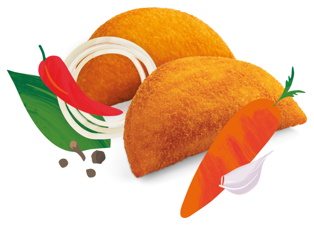 Rissóis de Vegetais